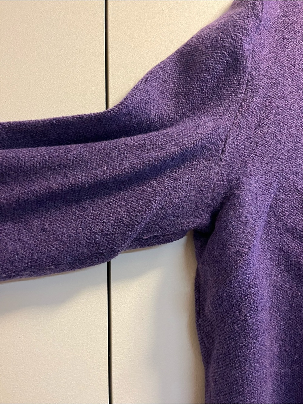 UNTUCKit Purple Merino Wool Sweater - Picture 5 of 5